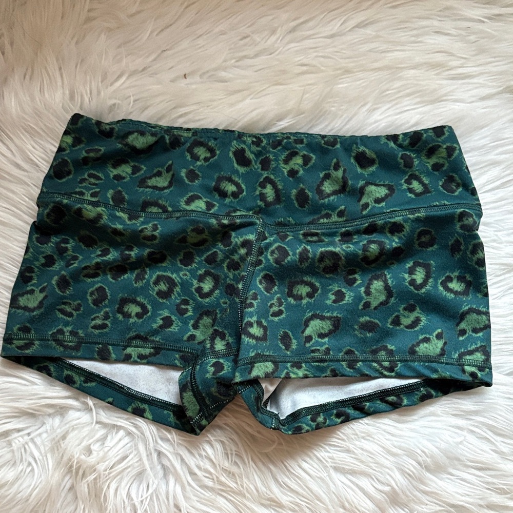 Fleo Jungle Print Athletic Shorts